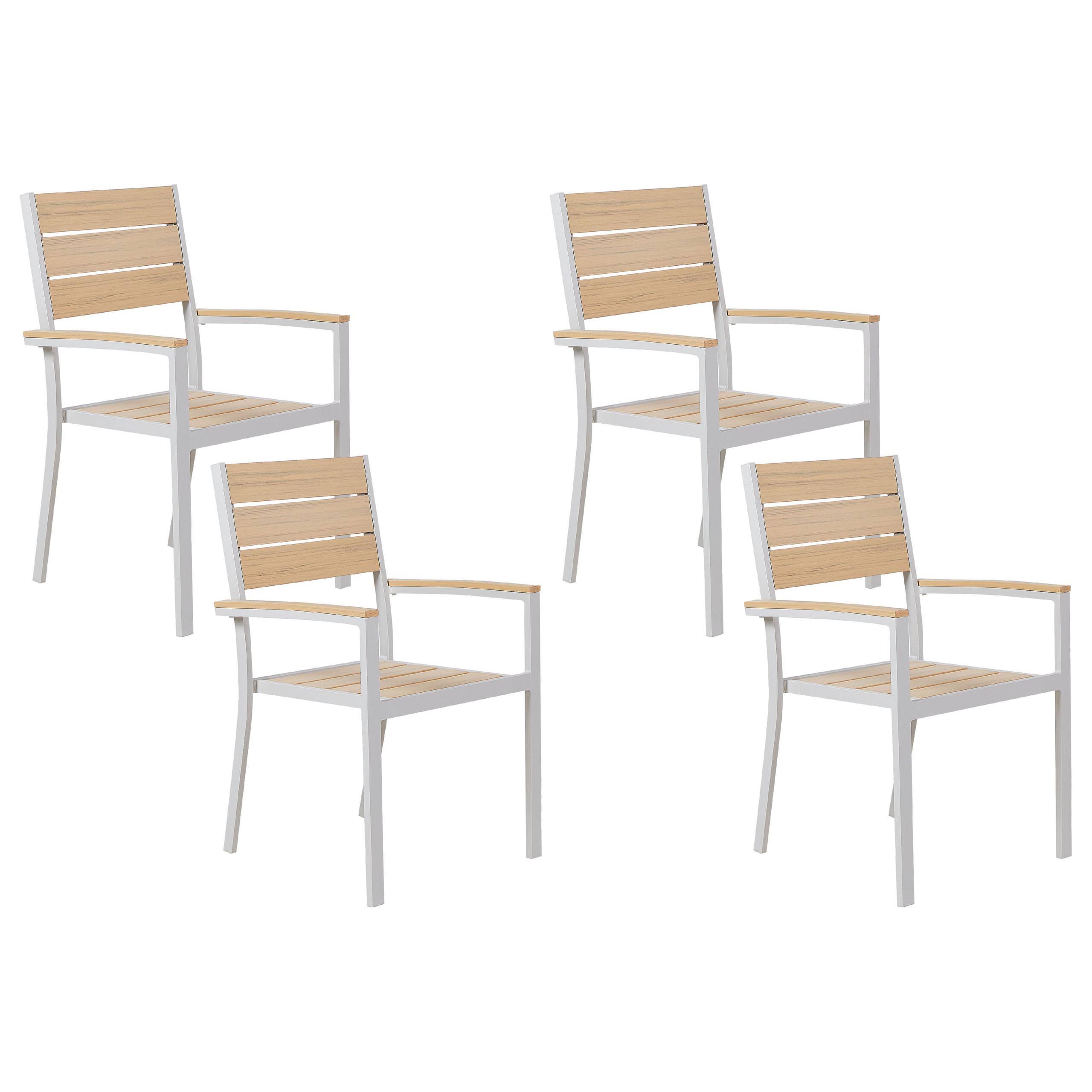 wohnli-moebel-suche-800000544415 Wohnli Möbelsuche - GARTENSTUHL 4er-Set Kunstholz beige Prato