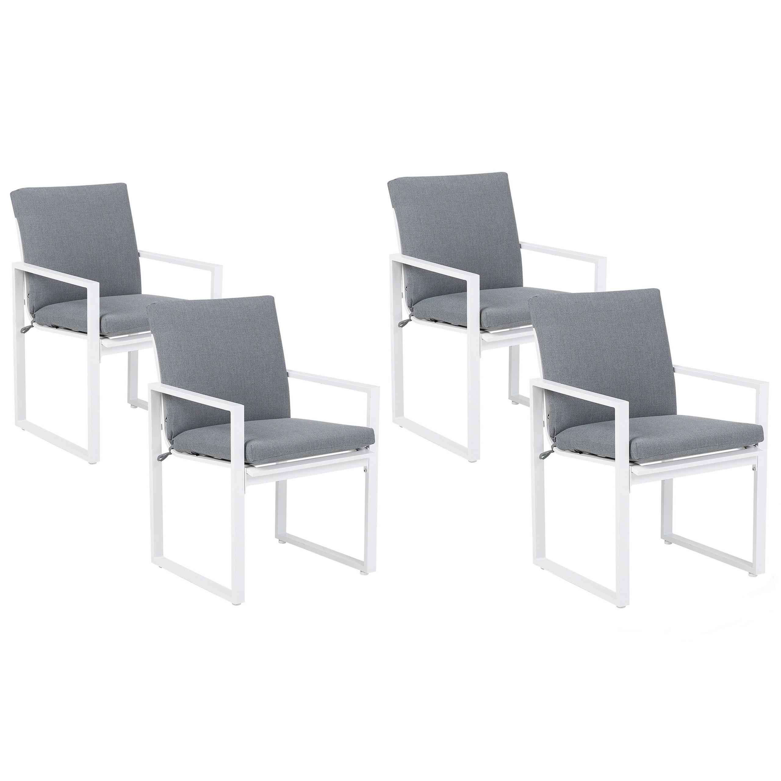 wohnli-moebel-suche-800000544509 Wohnli Möbelsuche - GARTENSTUHL 4er-Set Metall grau Pancole