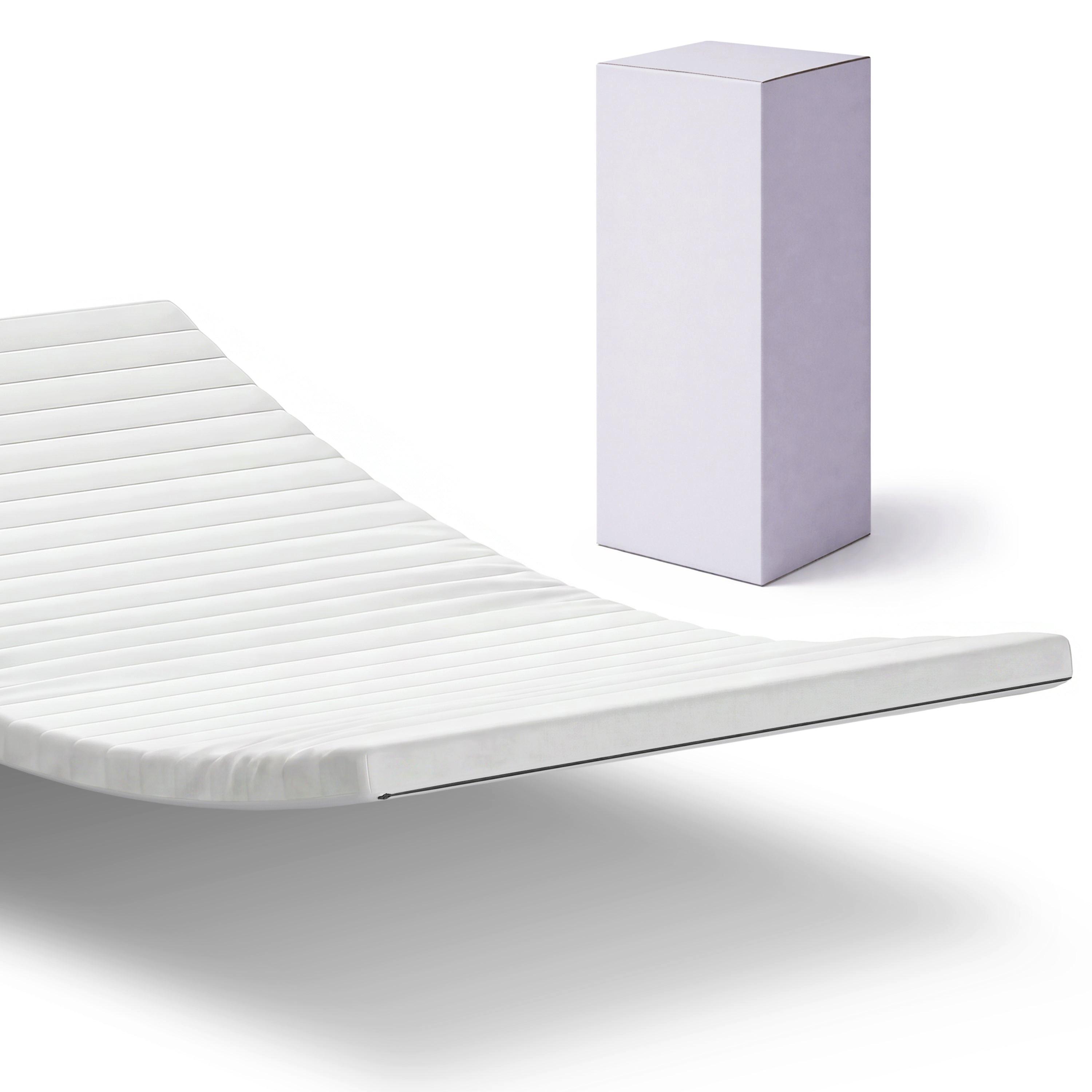 Wohnli Möbelsuche - KALTSCHAUM-TOPPER 90x190 - ergonomisch - 5 cm hoch
