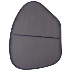 WANDSPIEGEL Metall schwarz asymmetrisch 70/92 cm Puteaux Metall Beliani Spiegel > Wandspiegel Schwarz