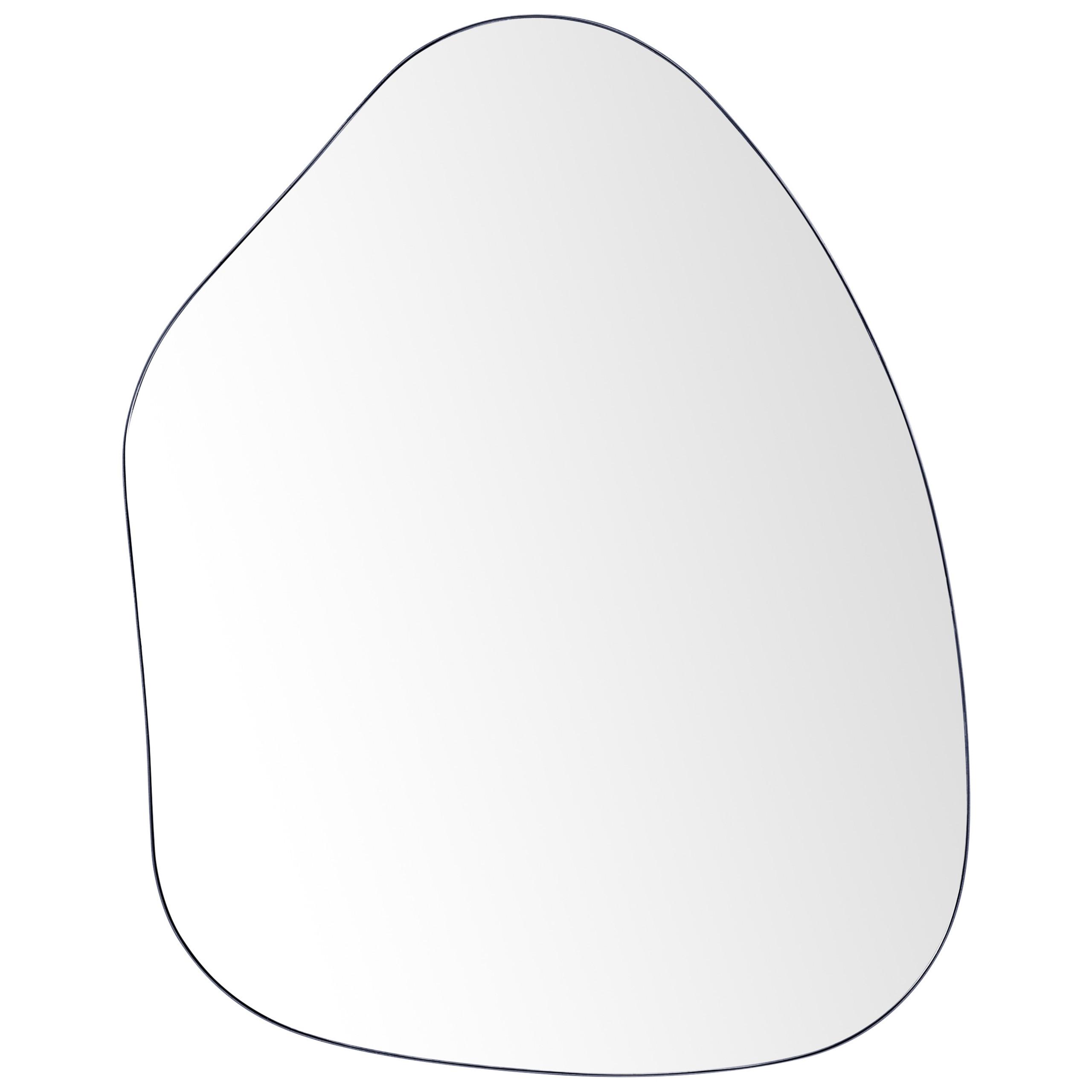 wohnli-moebel-suche-800000548057 Wohnli Möbelsuche - WANDSPIEGEL Metall schwarz asymmetrisch 70/92 cm Puteaux