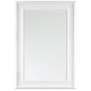 Wohnli Möbelsuche - WANDSPIEGEL weiß rechteckig 60/90 cm Lunel