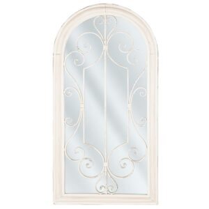 wohnli-moebel-suche-800000548067 Wohnli Möbelsuche - WANDSPIEGEL weiß Fensteroptik 49/97 cm Campel