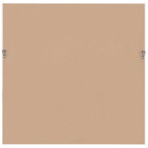 wohnli-moebel-suche-800000548097-1 WANDSPIEGEL schwarz quadratisch 50/50 cm Brignoles Kunststoff Beliani Spiegel > Wandspiegel Schwarz