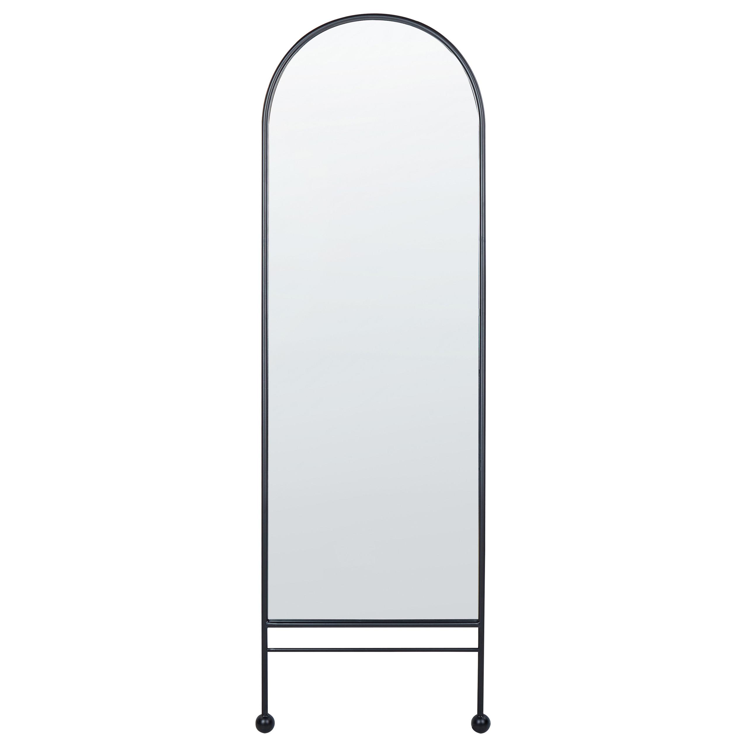 wohnli-moebel-suche-800000548099 Wohnli Möbelsuche - WANDSPIEGEL Metall schwarz 45/145 cm Jarnages