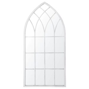 Wohnli Möbelsuche - WANDSPIEGEL grau Fensteroptik 50/115 cm Cassel