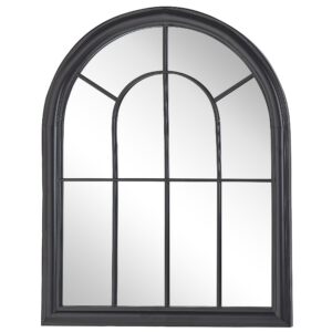 wohnli-moebel-suche-800000548105 Wohnli Möbelsuche - WANDSPIEGEL schwarz Fensteroptik 69/89 cm Embry