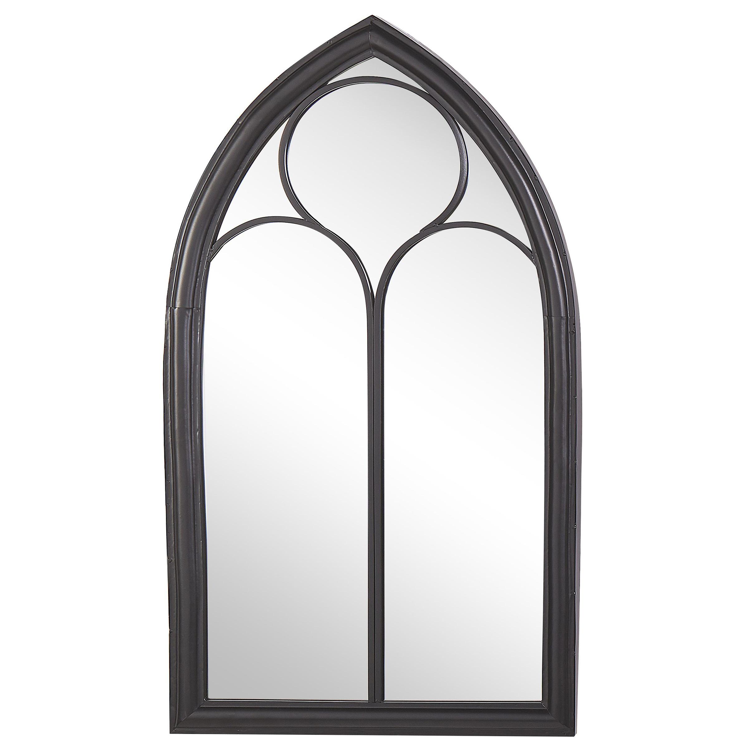 wohnli-moebel-suche-800000548120 Wohnli Möbelsuche - WANDSPIEGEL schwarz Fensteroptik 62/113 cm Trelly