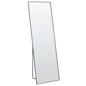 wohnli-moebel-suche-800000548132 Wohnli Möbelsuche - STEHSPIEGEL schwarz rechteckig 50/156 cm Beauvais