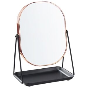 wohnli-moebel-suche-800000548150-1 KOSMETIKSPIEGEL 20/22 cm roségold Correze Metall Beliani Spiegel > Kosmetikspiegel Schwarz