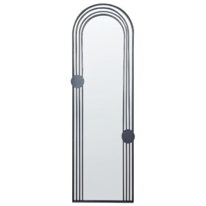 wohnli-moebel-suche-800000548177 Wohnli Möbelsuche - WANDSPIEGEL schwarz Metall 45/146 cm Ajain