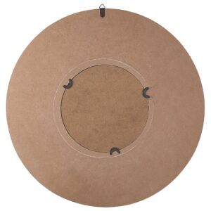wohnli-moebel-suche-800000548184-1 WANDSPIEGEL Tannenholz hellbraun 60 cm Pomaro Holz Beliani Spiegel > Wandspiegel Braun