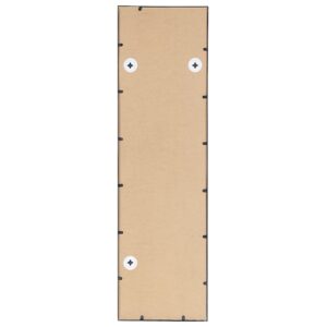 wohnli-moebel-suche-800000548210-1 WANDSPIEGEL schwarz Fensteroptik 38/132 cm Camon Metall Beliani Spiegel > Wandspiegel Schwarz