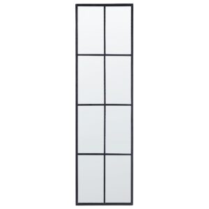 wohnli-moebel-suche-800000548210 Wohnli Möbelsuche - WANDSPIEGEL schwarz Fensteroptik 38/132 cm Camon