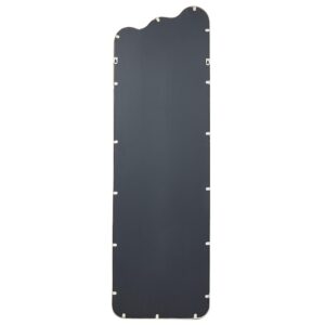 wohnli-moebel-suche-800000548228-1 WANDSPIEGEL Metall weiß 45/145 cm Abzac Metall Beliani Spiegel > Wandspiegel Weiß