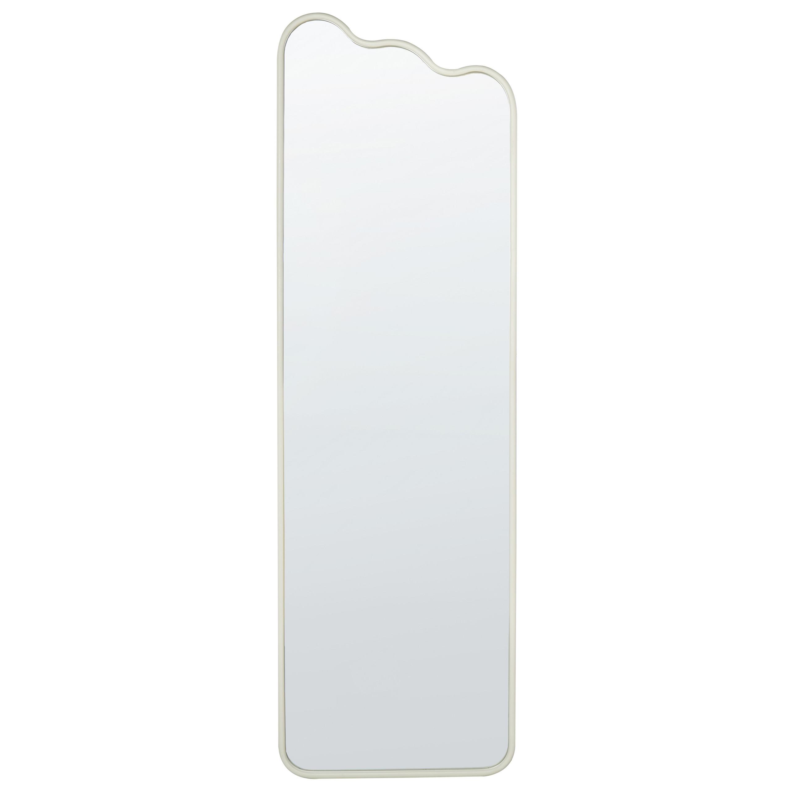 wohnli-moebel-suche-800000548228 Wohnli Möbelsuche - WANDSPIEGEL Metall weiß 45/145 cm Abzac