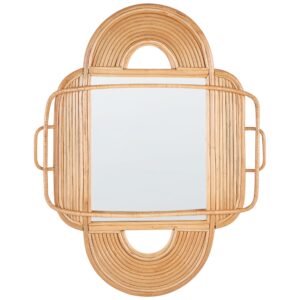 wohnli-moebel-suche-800000548314 Wohnli Möbelsuche - WANDSPIEGEL Rattan naturfarben 70/90 cm Alcorn