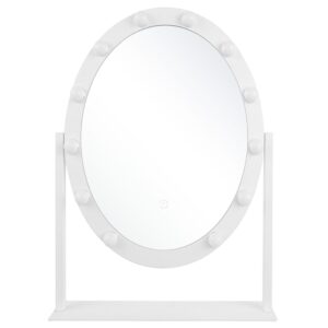 wohnli-moebel-suche-800000548325 Wohnli Möbelsuche - BADSPIEGEL mit LED-Beleuchtung oval 50/60 cm Rostrenen