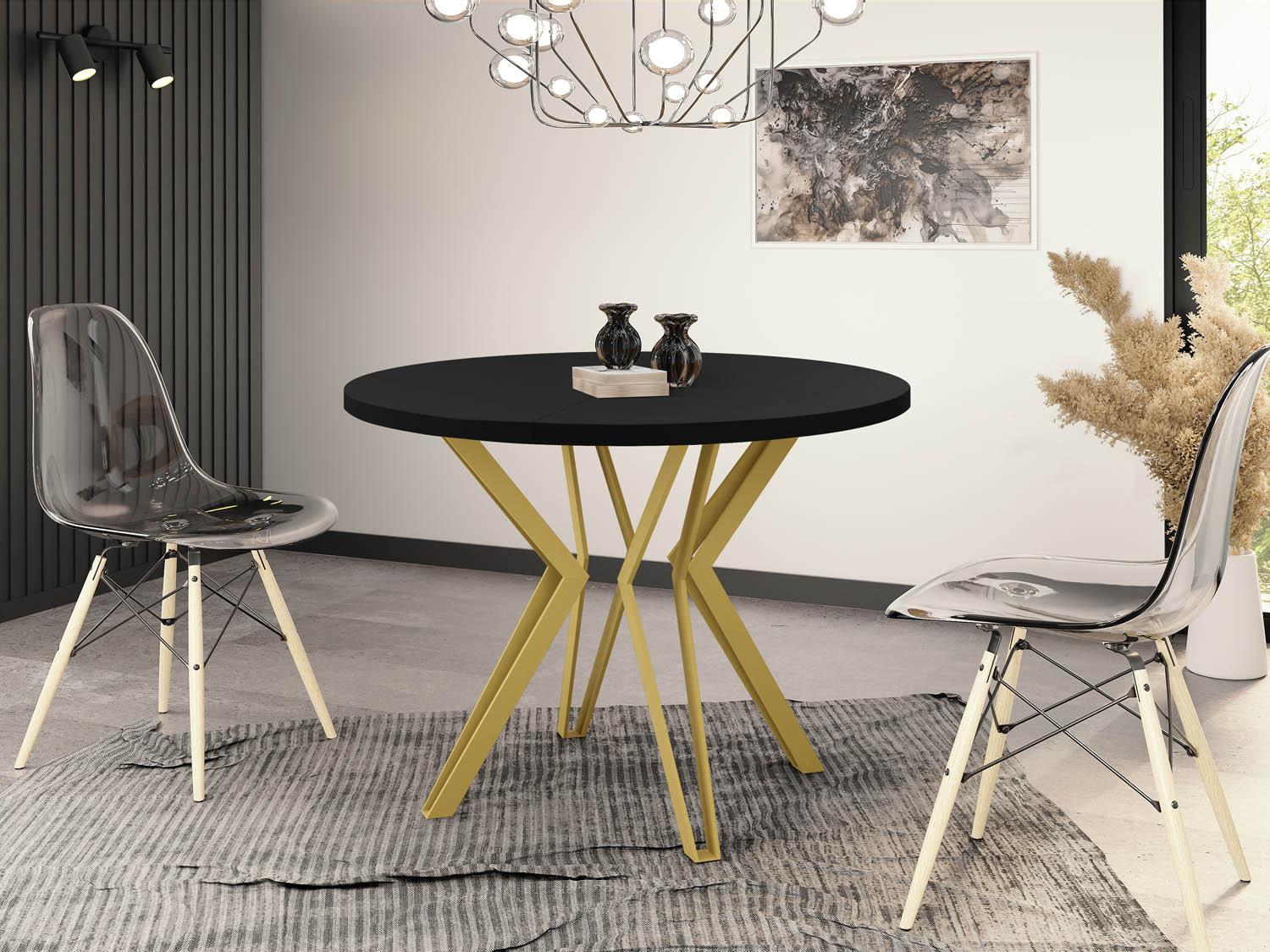 wohnli-moebel-suche-800000561293-1 Schwarz 120-200/100/76 cm