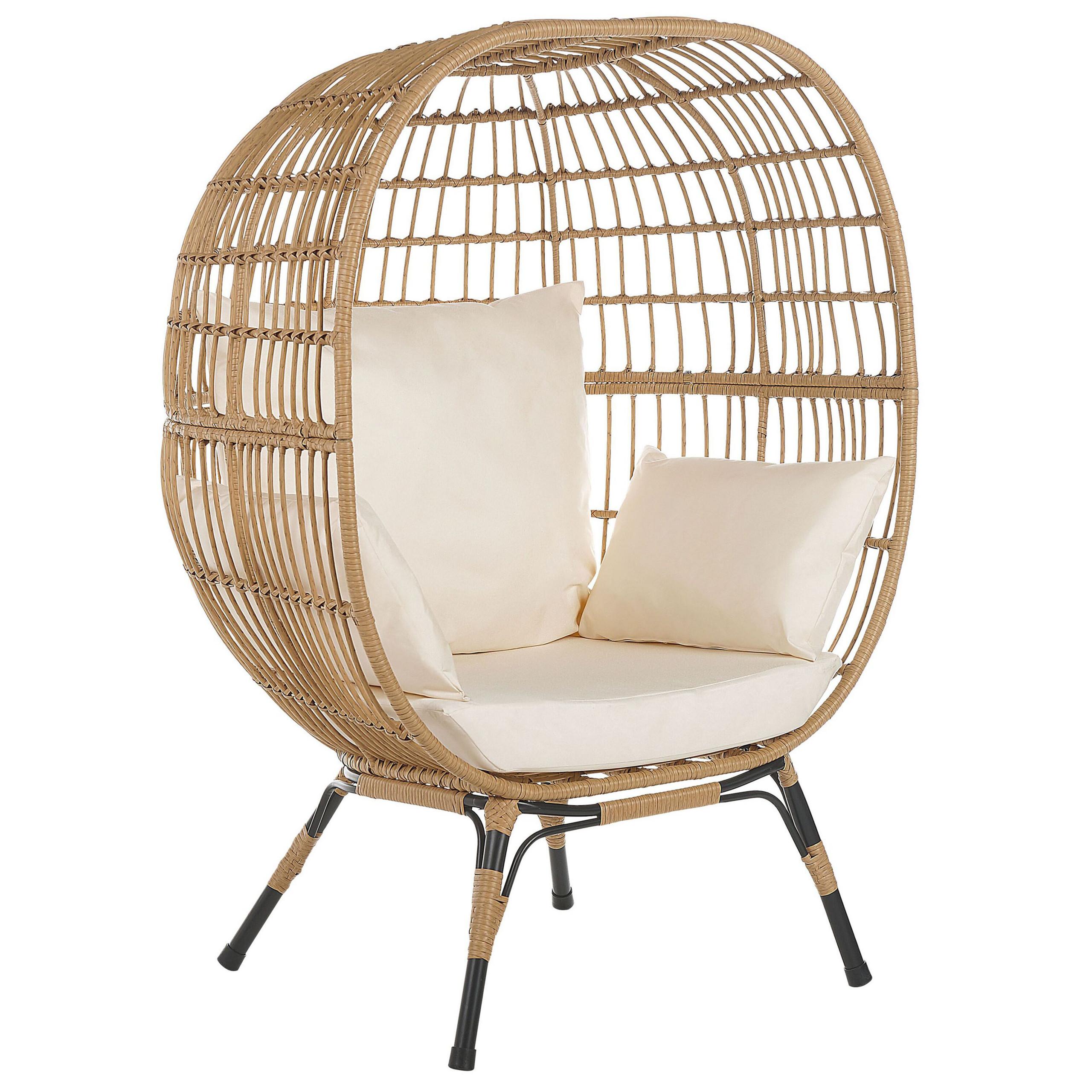 wohnli-moebel-suche-800000561476 Wohnli Möbelsuche - GARTENSESSEL Rattan natürlich Auflagen cremeweiß Veroli