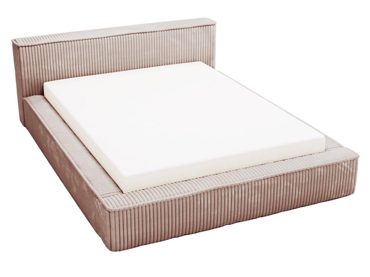 Wohnli Möbelsuche - POLSTERBETT Lago 180x200 Braun