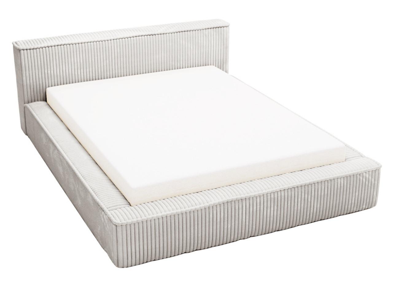 wohnli-moebel-suche-800000565729 Wohnli Möbelsuche - POLSTERBETT Lago 160x200 Hellgrau