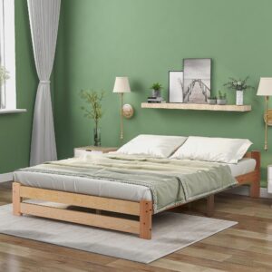 wohnli-moebel-suche-800000568589-1 MASSIVHOLZBETT Natur 200/140 cm Holz Urban Meuble Möbel > Betten Beige