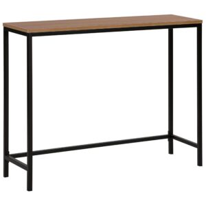 wohnli-moebel-suche-800000572737 Wohnli Möbelsuche - KONSOLENTISCH dunkler Holzfarbton/schwarz Tulia