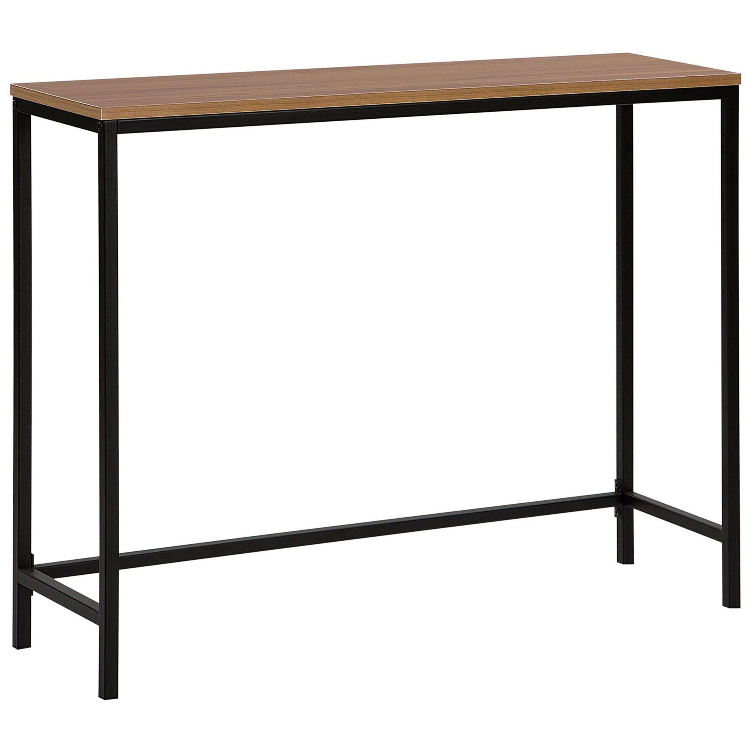 wohnli-moebel-suche-800000572737 Wohnli Möbelsuche - KONSOLENTISCH dunkler Holzfarbton/schwarz Tulia