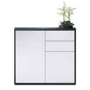 KOMMODE Ben Front in Weiß matt Holzwerkstoff Vladon Möbel > Kommoden & Schubladenschränke > Kommoden Weiß