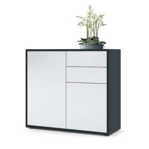 Wohnli Möbelsuche - KOMMODE Ben Front in Weiß matt