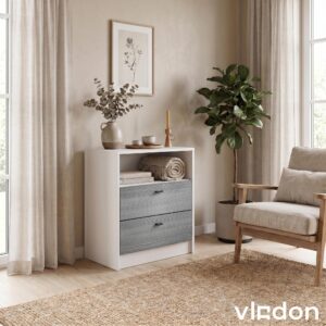 wohnli-moebel-suche-800000581129-1 KOMMODE Pino Fronten in Avola-Anthrazit Holzwerkstoff Vladon Möbel > Kommoden & Schubladenschränke > Kommoden Anthrazit