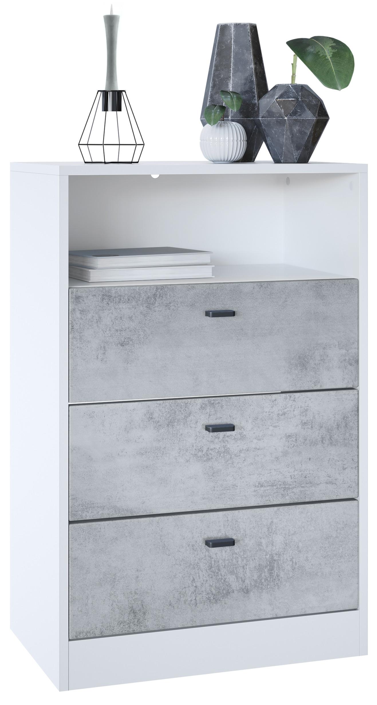 wohnli-moebel-suche-800000581185 Wohnli Möbelsuche - KOMMODE Pino Fronten in Beton Oxid Optik