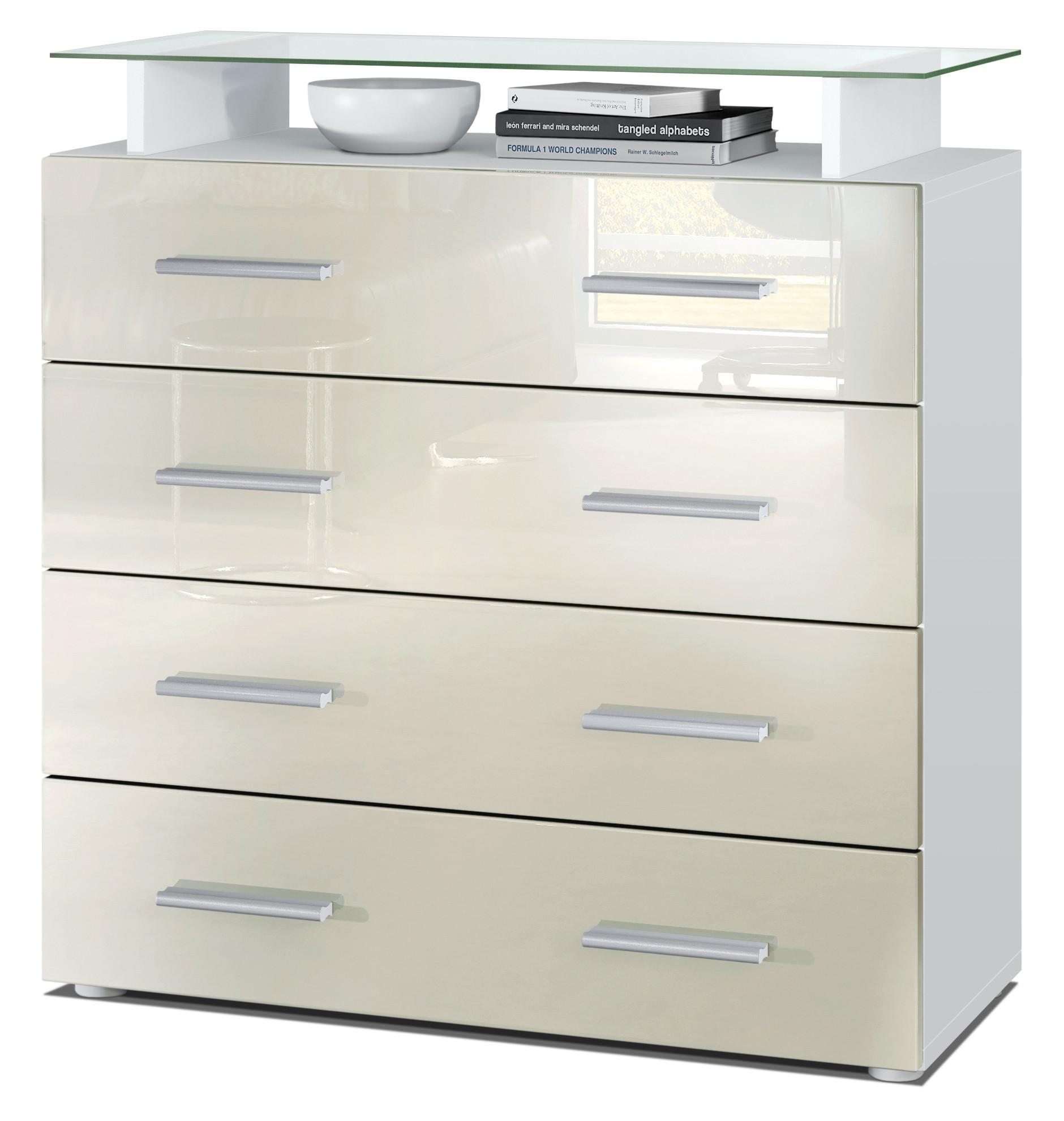 wohnli-moebel-suche-800000581238 Wohnli Möbelsuche - KOMMODE Pavos Creme Hochglanz