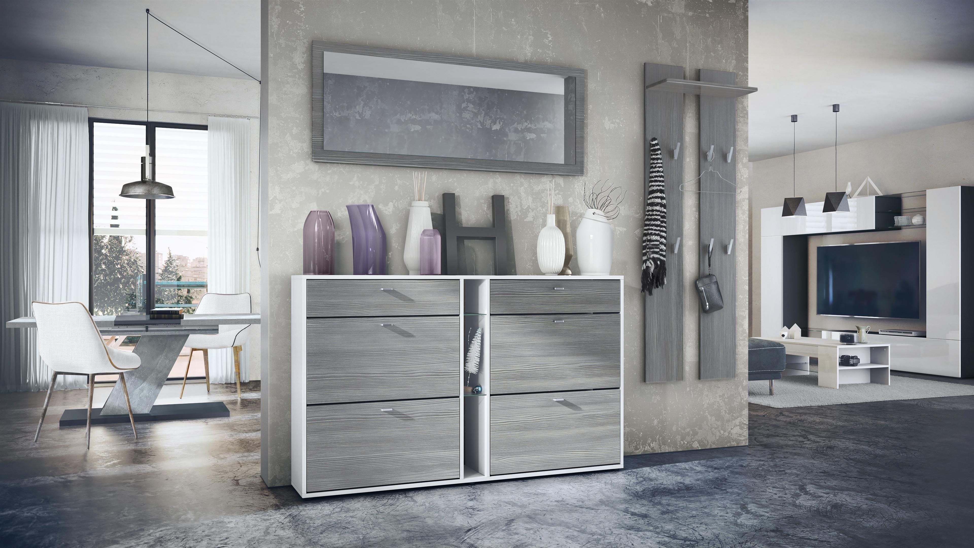 wohnli-moebel-suche-800000581549-1 GARDEROBE Orlando Avola-Anthrazit Holzwerkstoff Vladon Garderoben Anthrazit