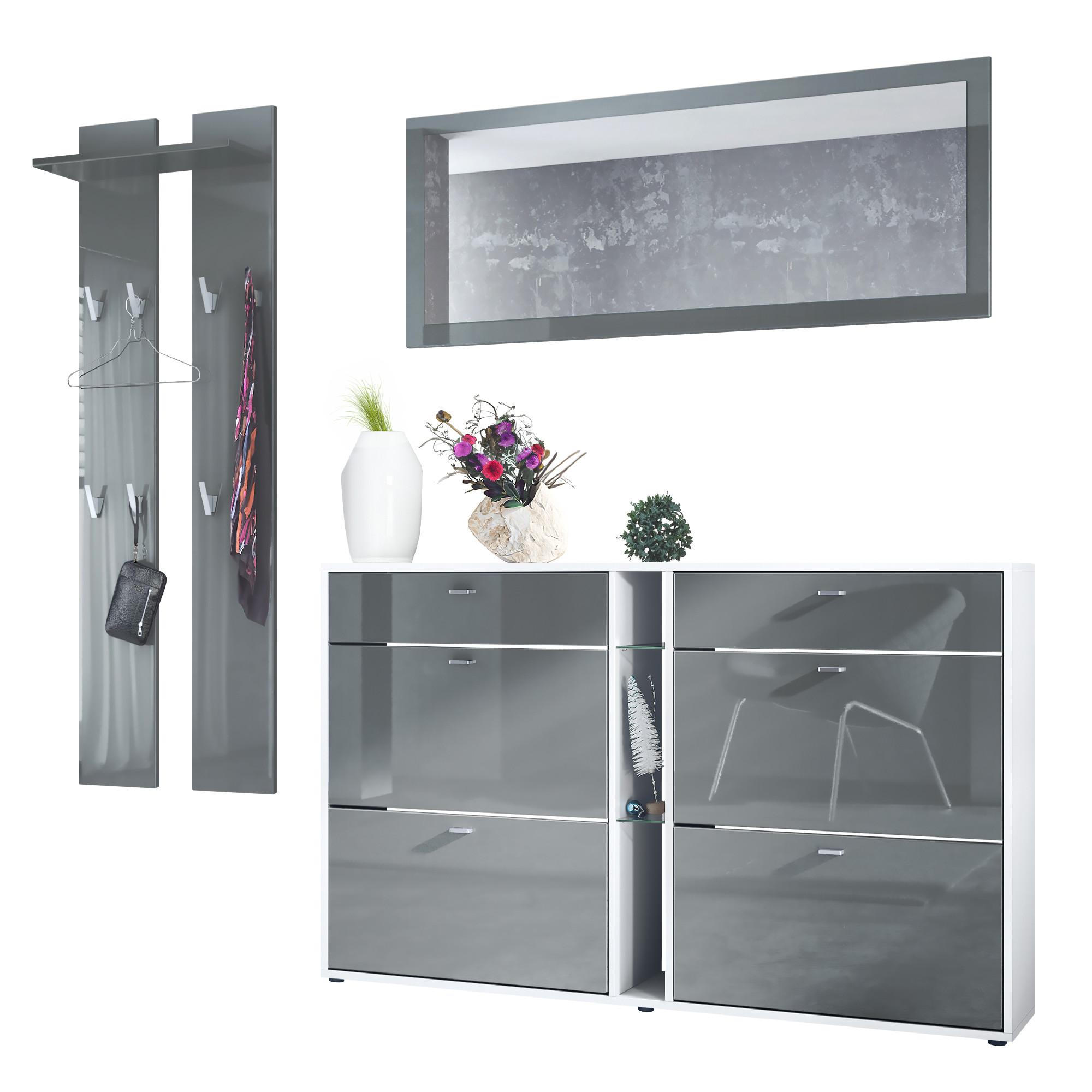 wohnli-moebel-suche-800000581563 Wohnli Möbelsuche - GARDEROBE Orlando Grau Hochglanz
