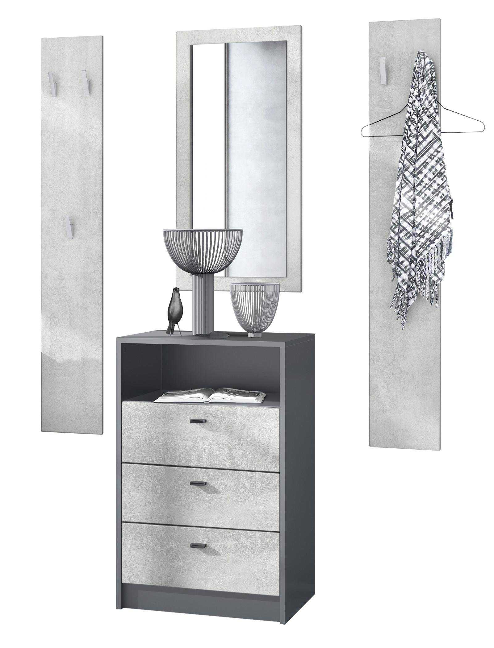wohnli-moebel-suche-800000581571 Wohnli Möbelsuche - GARDEROBE Pino Beton Oxid Optik