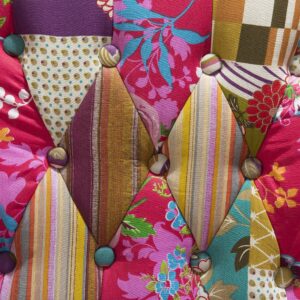 wohnli-moebel-suche-800000583564-1 SESSEL Patchwork mehrfarbig/fuchsia Molde Textil Beliani Möbel > Sessel > Polstersessel Weiß