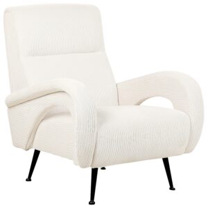 wohnli-moebel-suche-800000583582-1 SESSEL Cord cremefarben Svalov Textil Beliani Möbel > Sessel > Polstersessel Beige