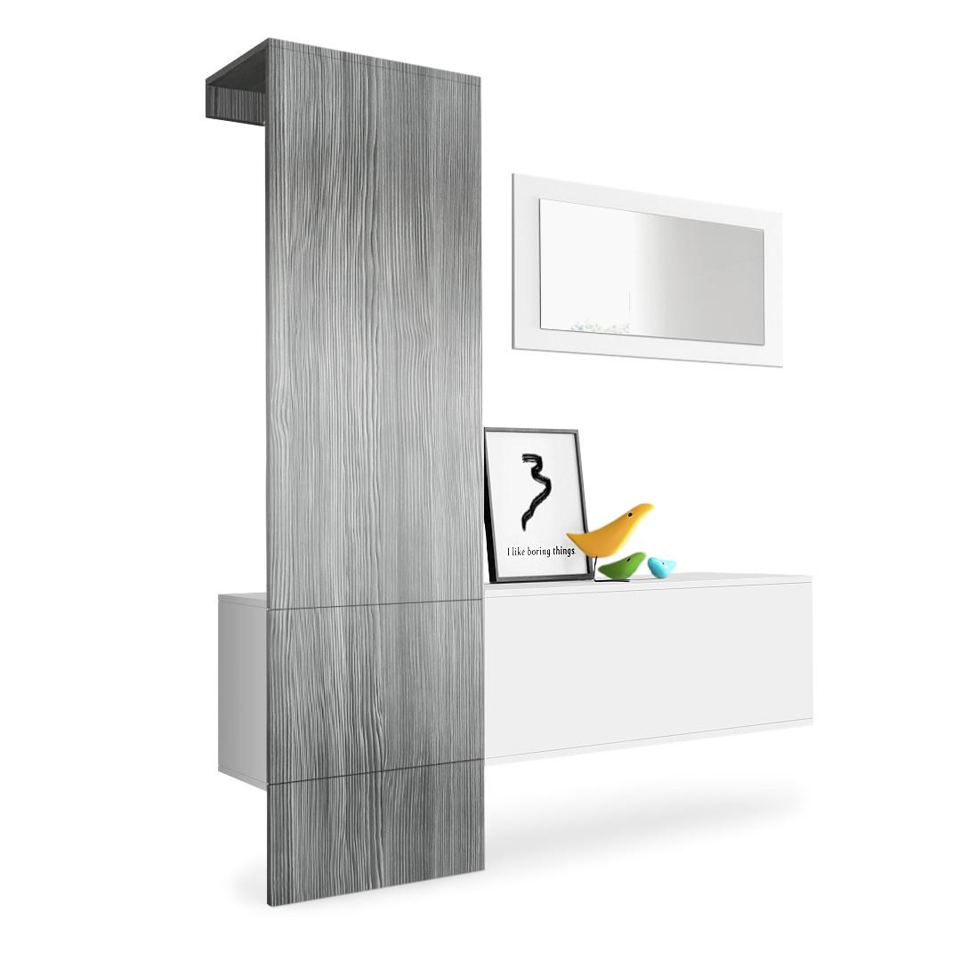 Wohnli Möbelsuche - GARDEROBE Carlton Paneel in Avola-Anthrazit