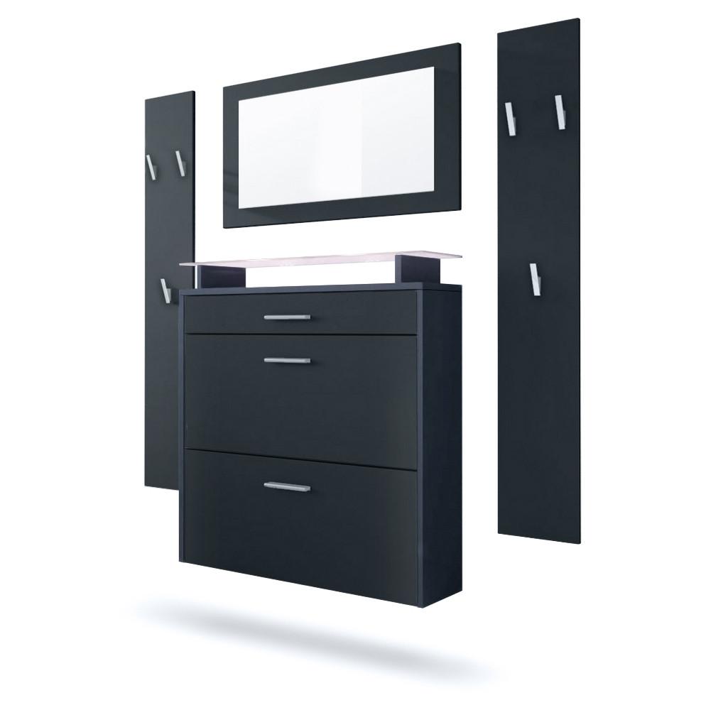 wohnli-moebel-suche-800000584756 Wohnli Möbelsuche - GARDEROBE Malea Fronten in Schwarz matt