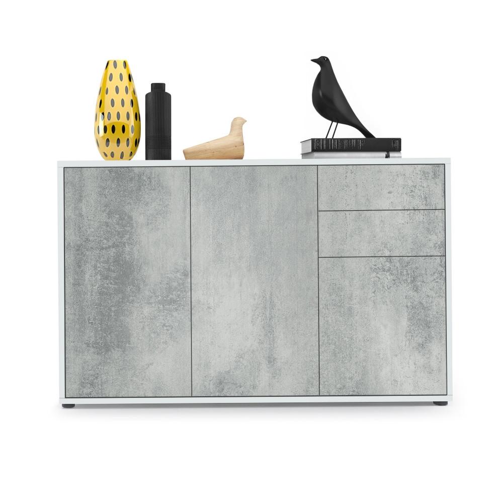Wohnli Möbelsuche - KOMMODE Ben Front in Beton Oxid Optik