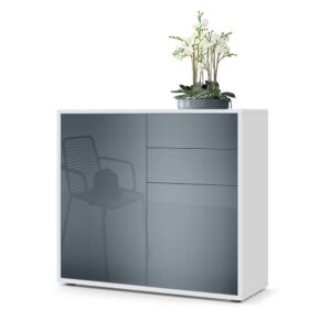 wohnli-moebel-suche-800000587571 Wohnli Möbelsuche - KOMMODE Ben Front in Grau Hochglanz