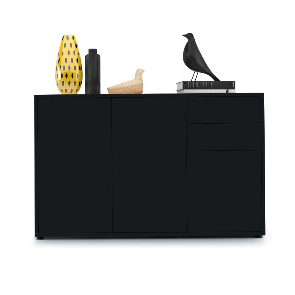 wohnli-moebel-suche-800000587591 Wohnli Möbelsuche - KOMMODE Ben Front in Schwarz matt