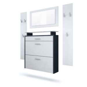 Wohnli Möbelsuche - GARDEROBE Malea Fronten in Weiß matt