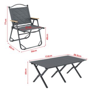 wohnli-moebel-suche-800000602396-1 GARTENMÖBEL-SET Botrugno 5 TLG. Textil, Metall casa.pro Garten & Outdoor > Gartenmöbel > Gartenmöbel-Sets Grau
