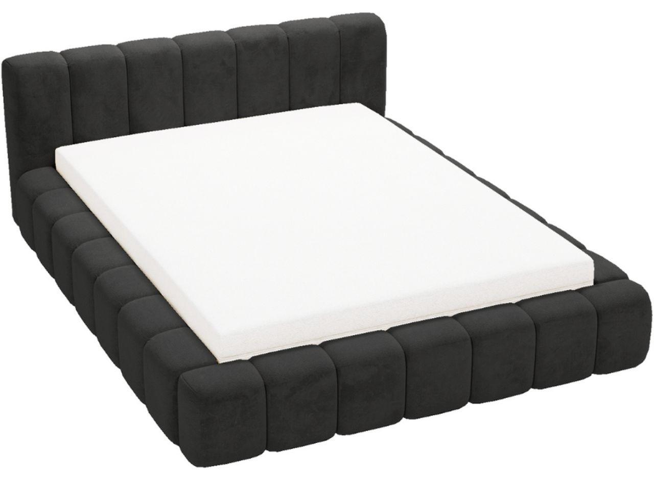 wohnli-moebel-suche-800000608061 Wohnli Möbelsuche - POLSTERBETT Ibiza 140x200 Schwarz