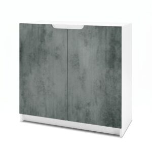 wohnli-moebel-suche-800000608757 Wohnli Möbelsuche - KOMMODE Logan Fronten in Beton Dunkel Optik