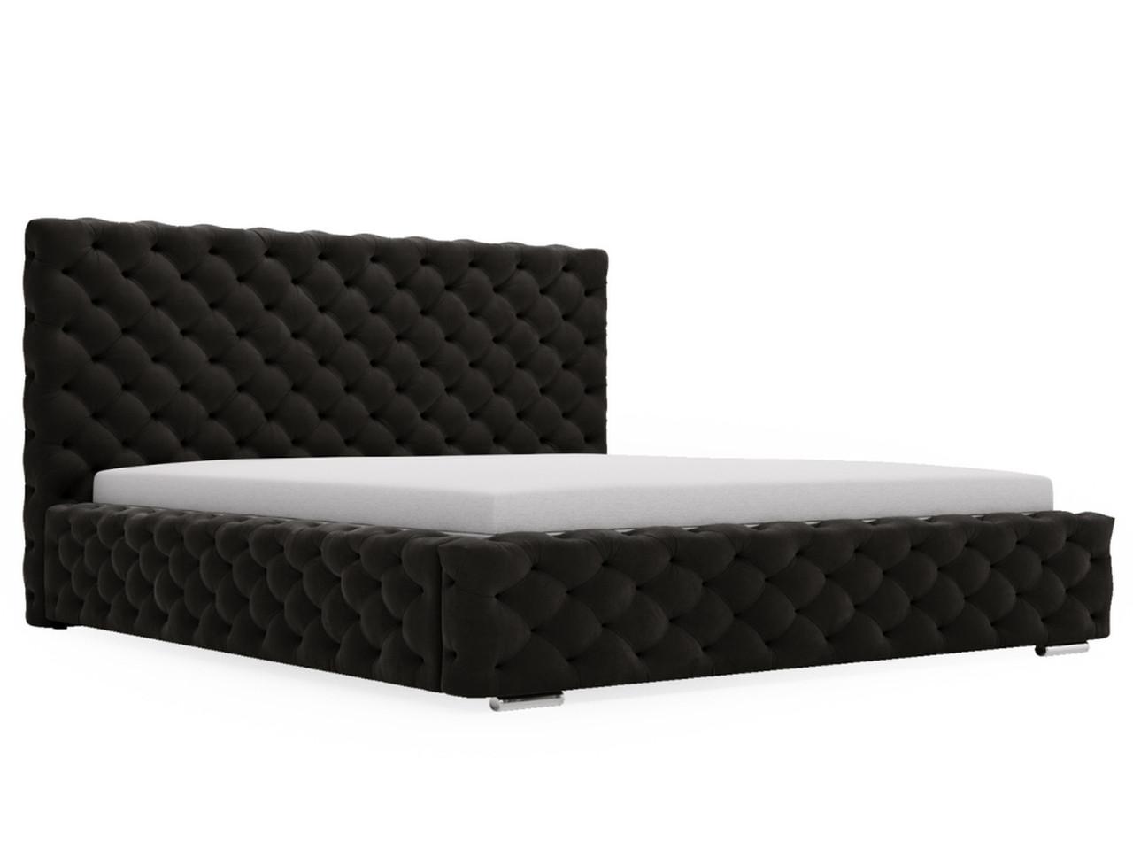 wohnli-moebel-suche-800000609449 Wohnli Möbelsuche - POLSTERBETT Astra 200x200 Schwarz
