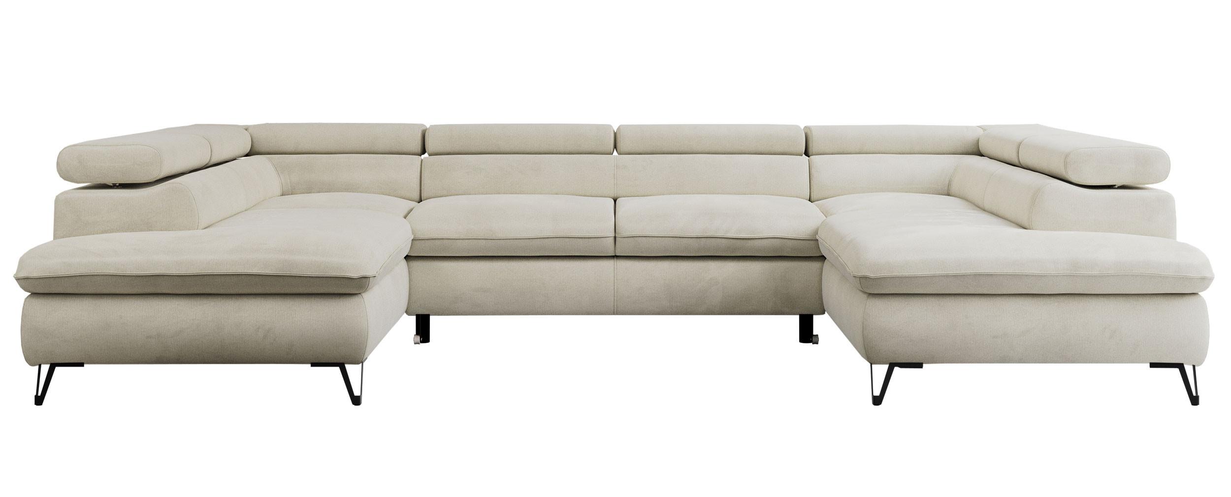 wohnli-moebel-suche-800000611301 Wohnli Möbelsuche - WOHNLANDSCHAFT PEDRO U Velvet Beige